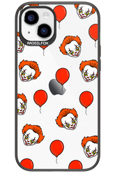 Mystery Clown (Transparent) - Apple iPhone 15 Plus