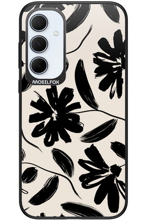 Monochrome Flowerss 2.0 - Samsung Galaxy A35