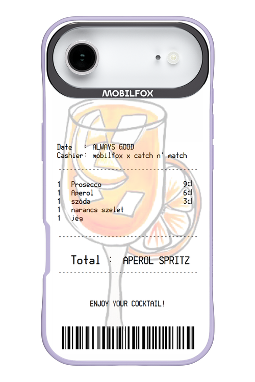 aperol spritz koktél - Apple iPhone 17 Air