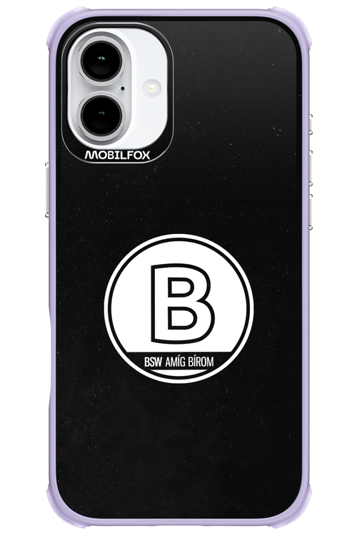Amig bírom Black - Apple iPhone 16 Plus