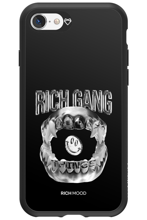 Rich Gang Silver - Apple iPhone 8