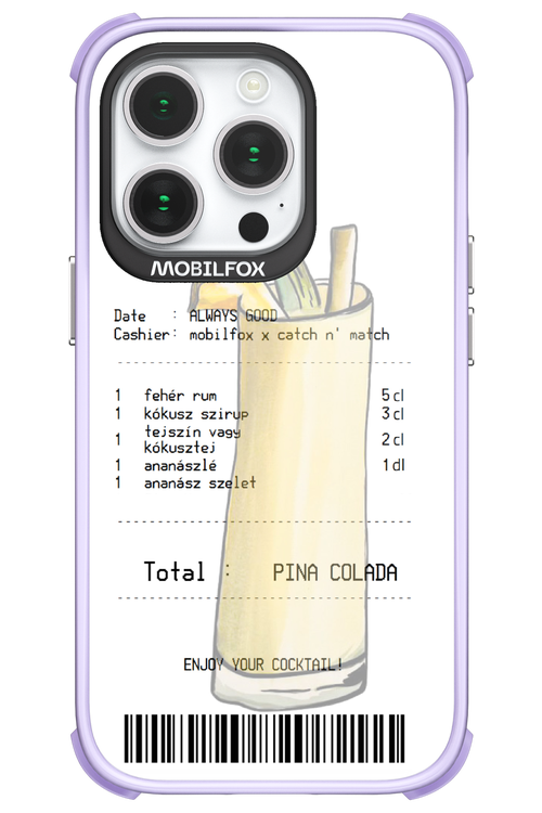 pina colada koktél - Apple iPhone 14 Pro