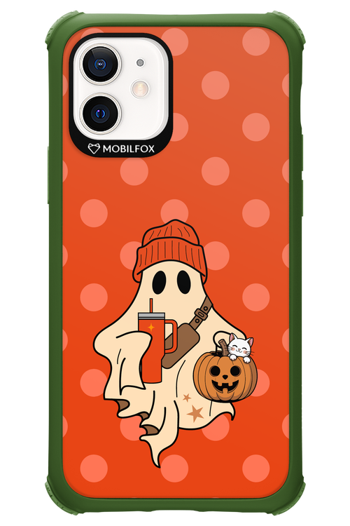 Ghost Girl (Orange) - Apple iPhone 12