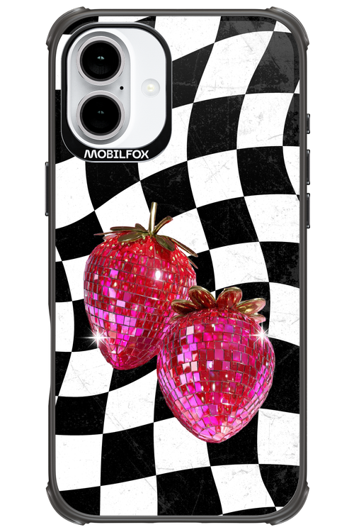 Disco Strawberry 2.0 - Apple iPhone 16 Plus