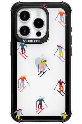 Snow Motion (Transparent) - Apple iPhone 15 Pro