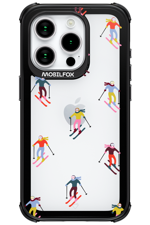 Snow Motion (Transparent) - Apple iPhone 15 Pro