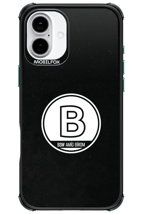 Amig bírom Black - Apple iPhone 16 Plus