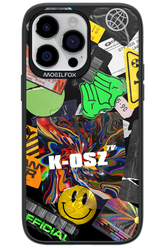 K-osz Sticker Black - Apple iPhone 14 Pro Max