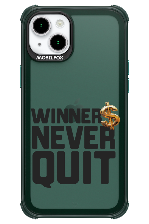 Winners Never Quit - Apple iPhone 15 Plus