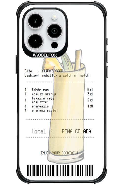 pina colada koktél - Apple iPhone 16 Pro Max