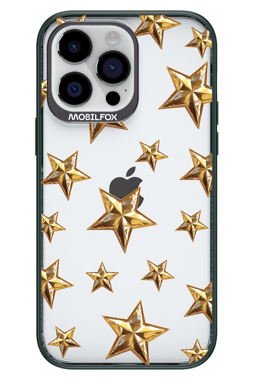 Gold Stars - Apple iPhone 14 Pro Max