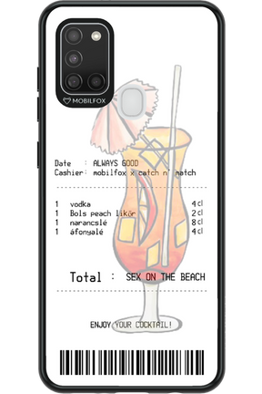 sex on the beach koktél - Samsung Galaxy A21 S