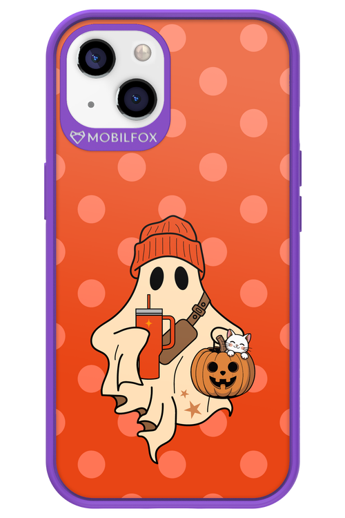 Ghost Girl (Orange) - Apple iPhone 13