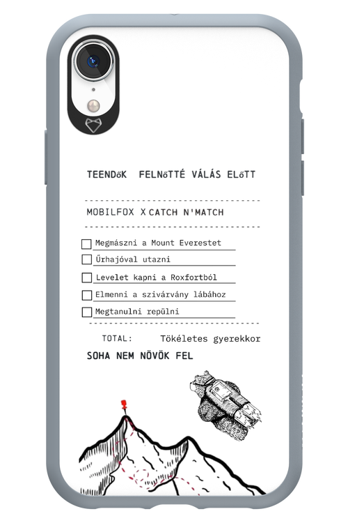 teendők felnőtté válás előtt - Apple iPhone XR