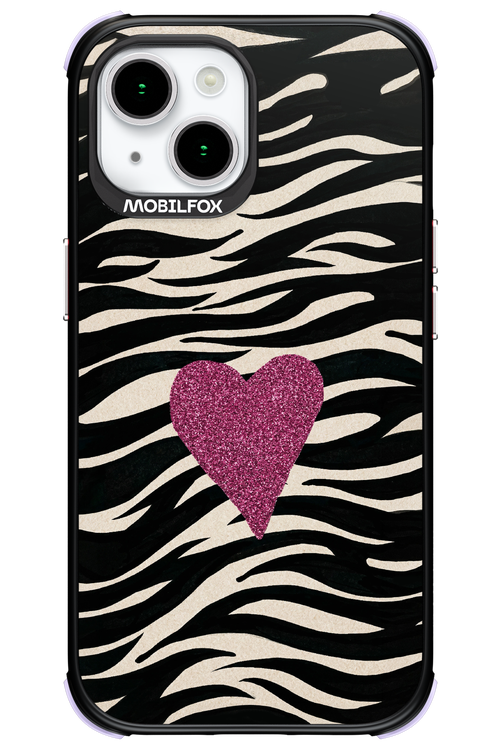 Zebra Heart 2.0 - Apple iPhone 15