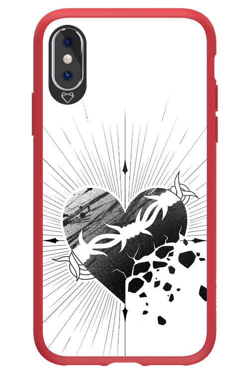 Fekete Szív 2.0 - Apple iPhone X