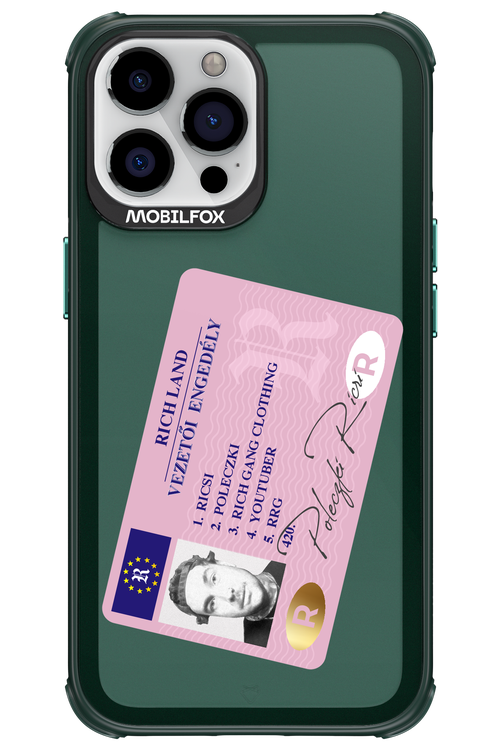 Vezetői engedély - Apple iPhone 13 Pro Max