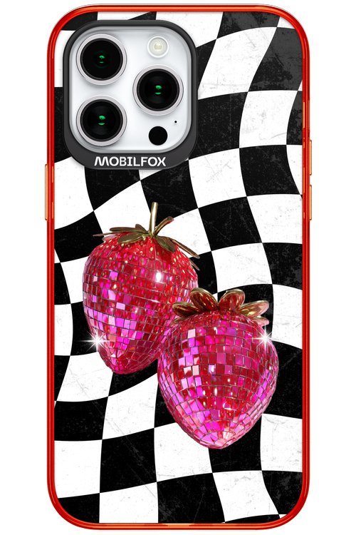 Disco Strawberry 2.0 - Apple iPhone 15 Pro Max