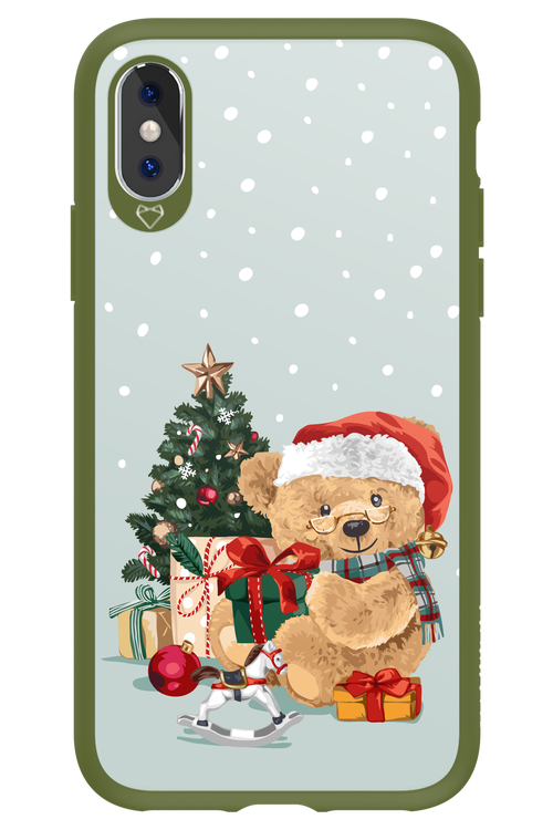 Merry Christmas Bear - Apple iPhone XS