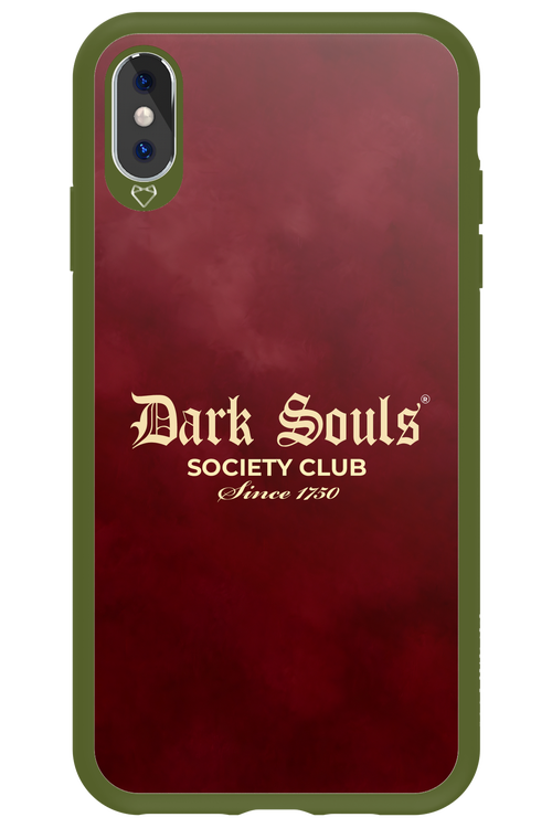 Dark Souls (Burgundy) - Apple iPhone XS Max