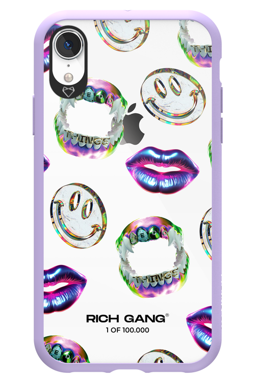 Crazy Rich Transparent - Apple iPhone XR