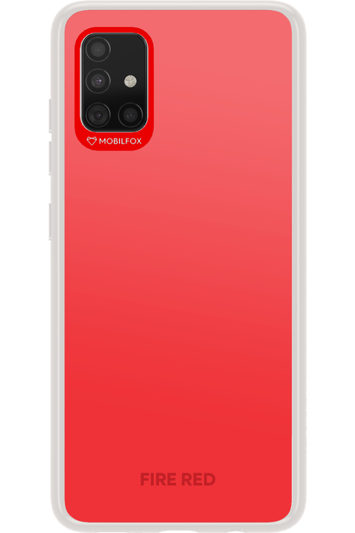 Fire red - Samsung Galaxy A51