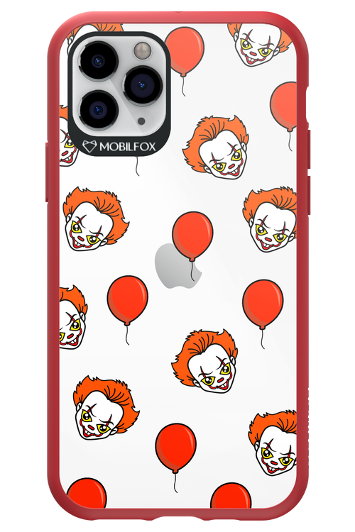 Mystery Clown (Transparent) - Apple iPhone 11 Pro