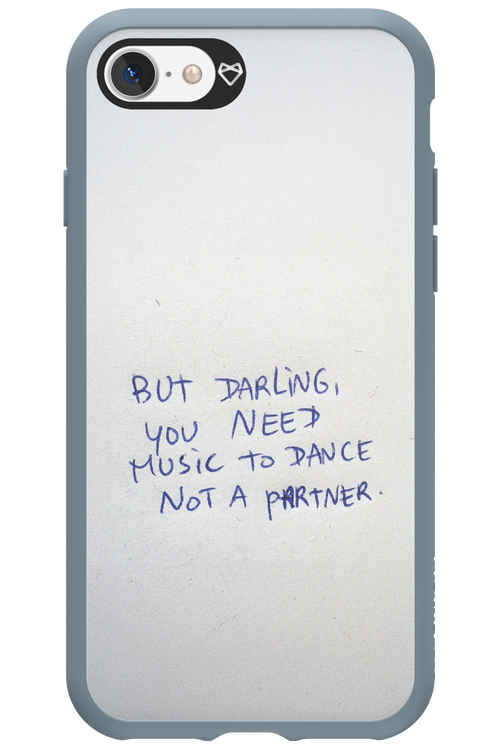 Dance and music (white) 2.0 - Apple iPhone 7