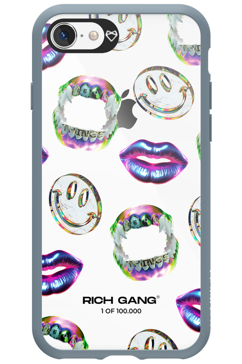 Crazy Rich Transparent - Apple iPhone 8