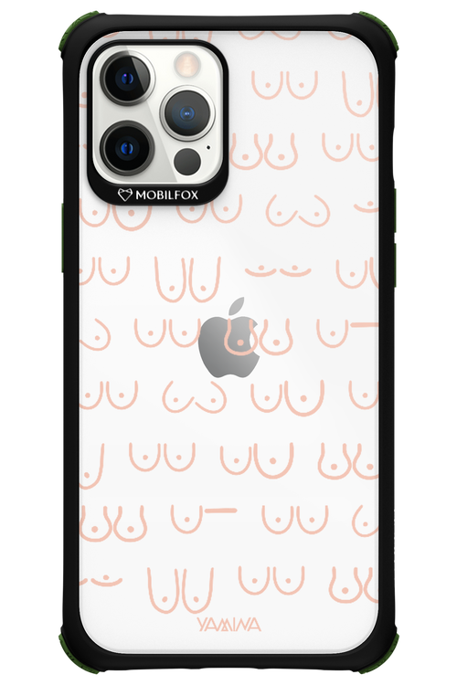 Boobies (Peach) - Apple iPhone 12 Pro Max
