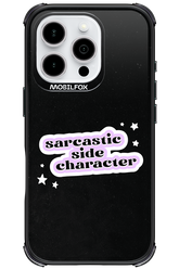 Sarcastic Black - Apple iPhone 16 Pro