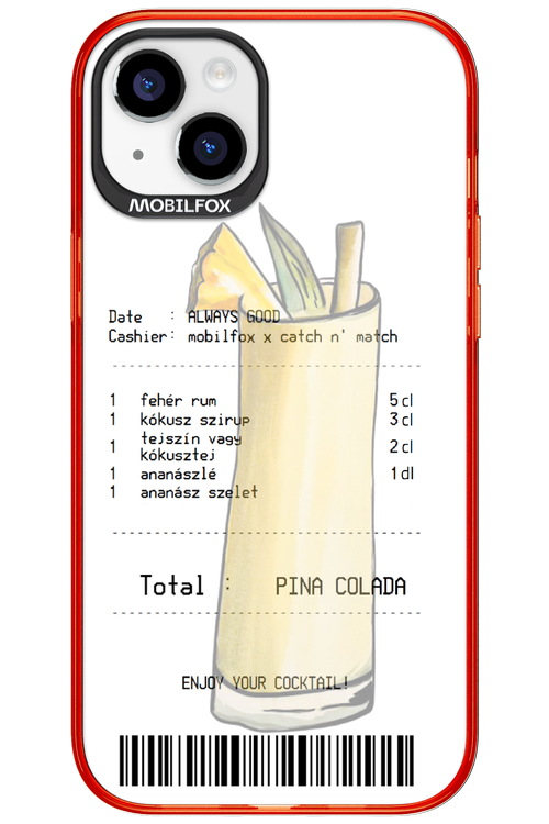 pina colada koktél - Apple iPhone 15 Plus