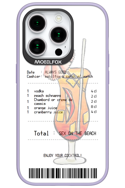 sex on the beach cocktail - Apple iPhone 15 Pro