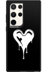 Heart Black - Samsung Galaxy S23 Ultra