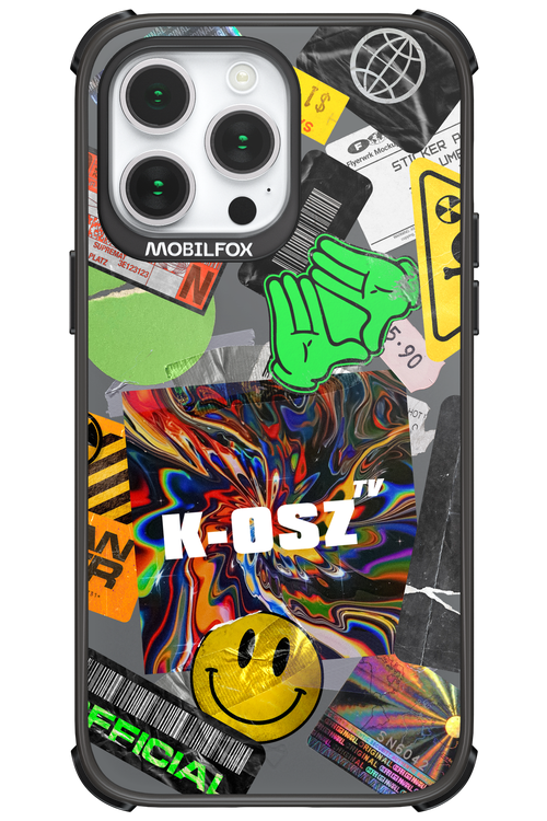 K-osz Sticker Transparent - Apple iPhone 14 Pro Max