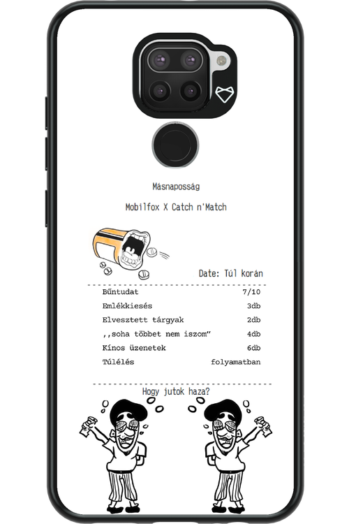 másnaposság - Xiaomi Redmi Note 9