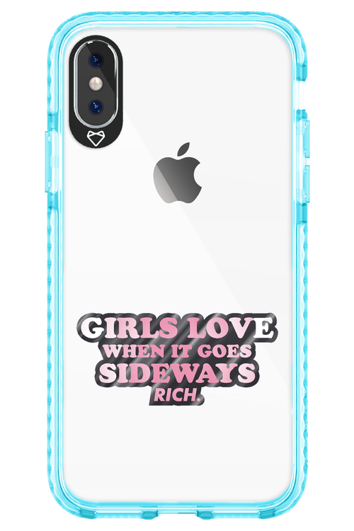 When it goes sideways - Apple iPhone X