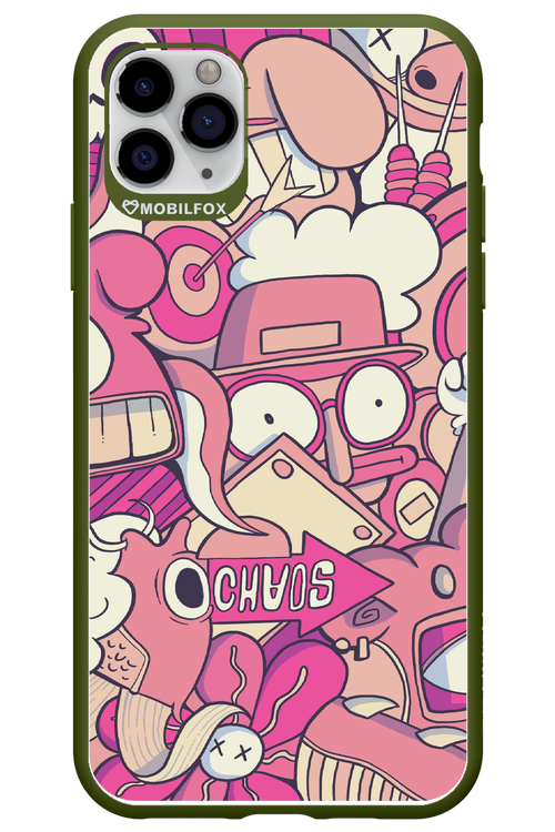 Coral Chaos - Apple iPhone 11 Pro Max