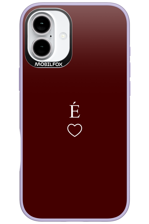 E Burgundia II 2.0 - Apple iPhone 16 Plus