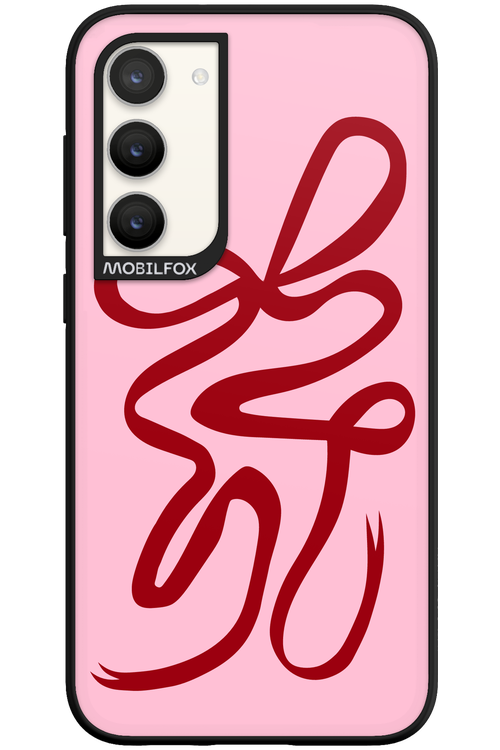 Burgundy Bow - Samsung Galaxy S23 Plus