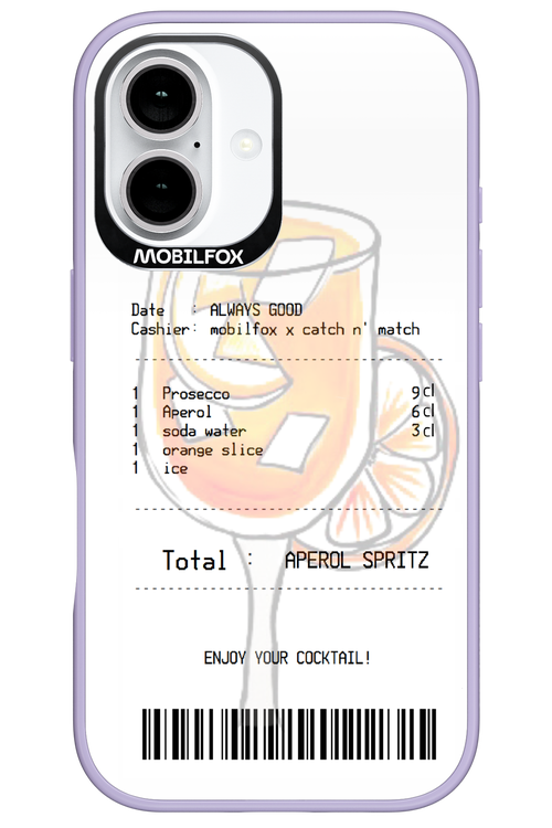 aperol spritz cocktail - Apple iPhone 16