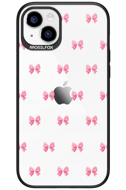 Pinky Bow - Apple iPhone 15 Plus