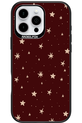 Burgundy Stars - Apple iPhone 16 Pro Max