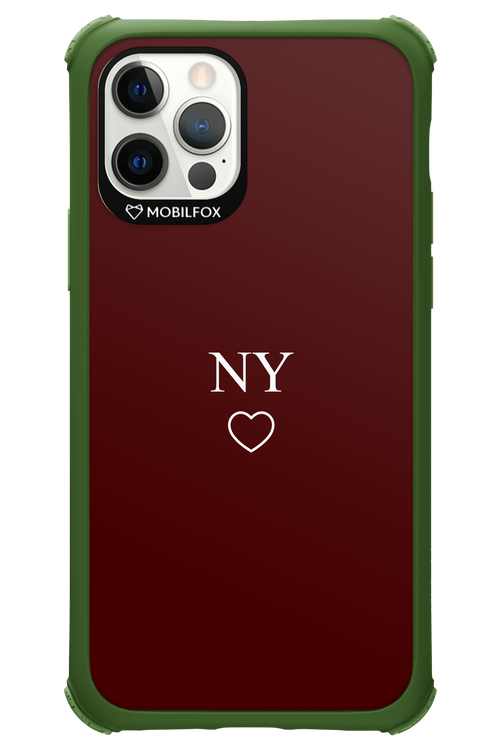 NY Burgundia 2.0 - Apple iPhone 12 Pro