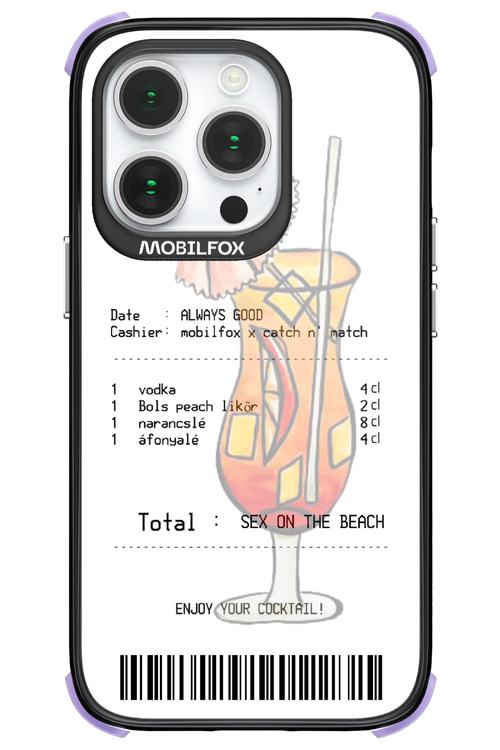 sex on the beach koktél - Apple iPhone 14 Pro