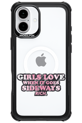 When it goes sideways - Apple iPhone 16 Plus