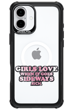 When it goes sideways - Apple iPhone 16 Plus