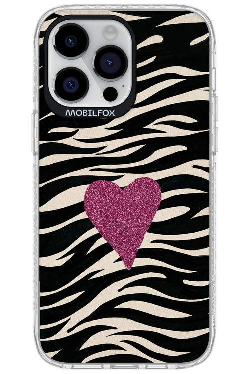 Zebra Heart 2.0 - Apple iPhone 14 Pro Max