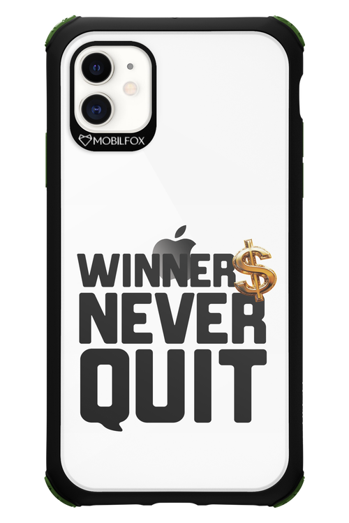 Winners Never Quit - Apple iPhone 11