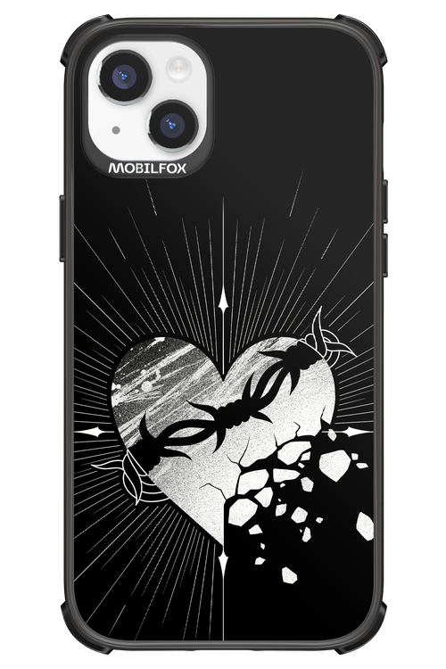 Fehér Szív - Apple iPhone 14 Plus